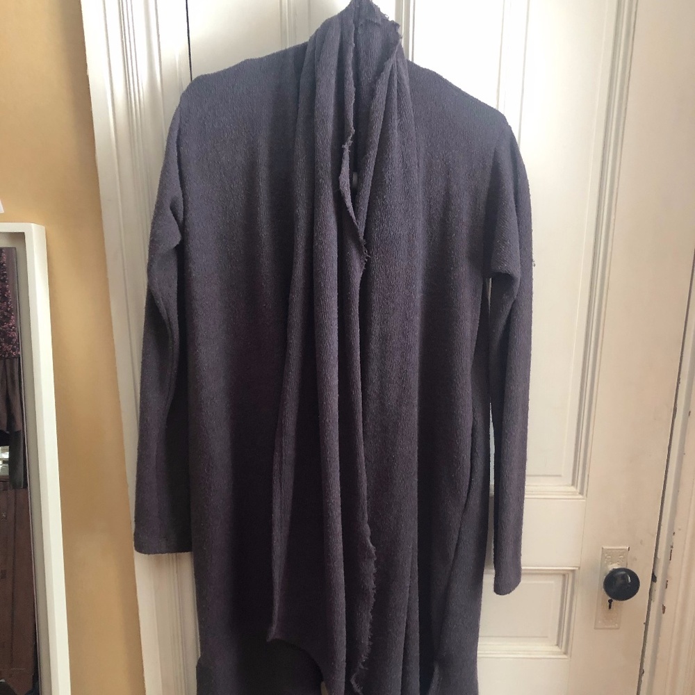 Scarf Cardigan | Terry Dust | One Size